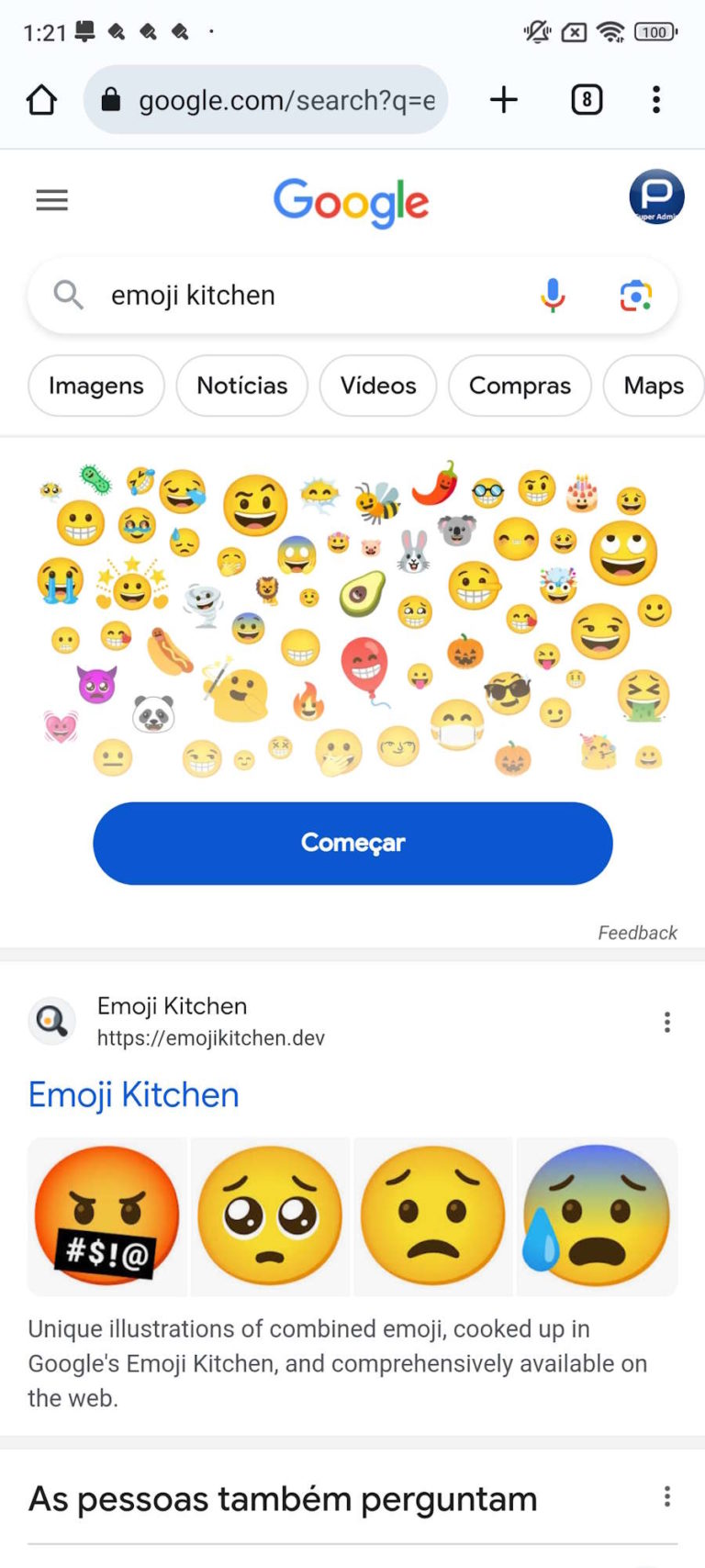 Emoji Kitchen: Se Gosta De Emojis Vai Adorarar A Novidade Da Google