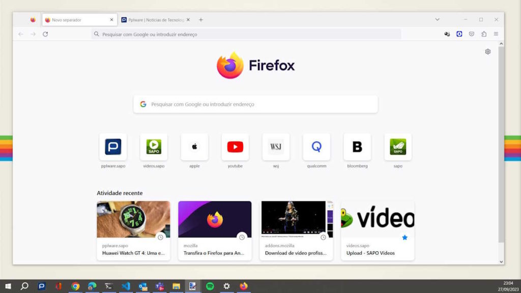 Firefox traduzir Mozilla browser