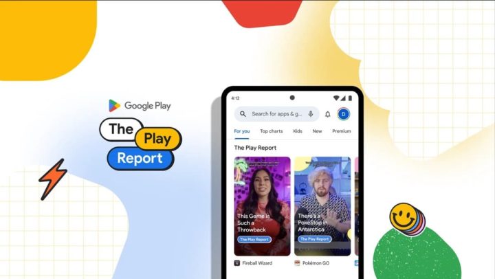 Play Report da Google Play Store