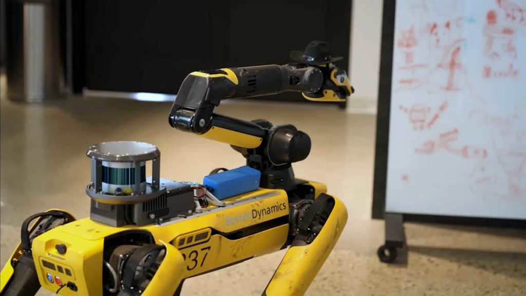 Boston Dynamics robô ChatGPT IA