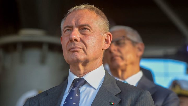 Adolfo Urso, ministro da indústria de Itália