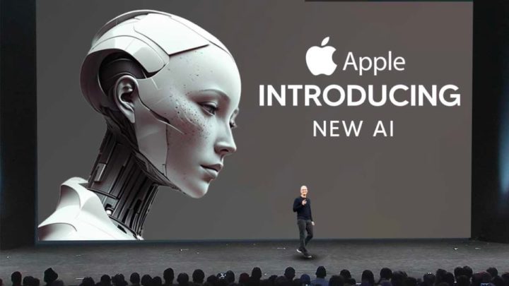 Ilustração da Inteligência Artificial da Apple apresentada no iOS 18