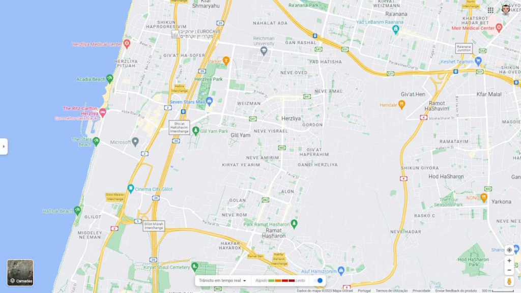 Google Maps Waze Israel guerra