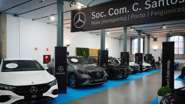Sociedade Comercial C. Santos no Salão Automóvel Híbrido e Elétrico do Porto