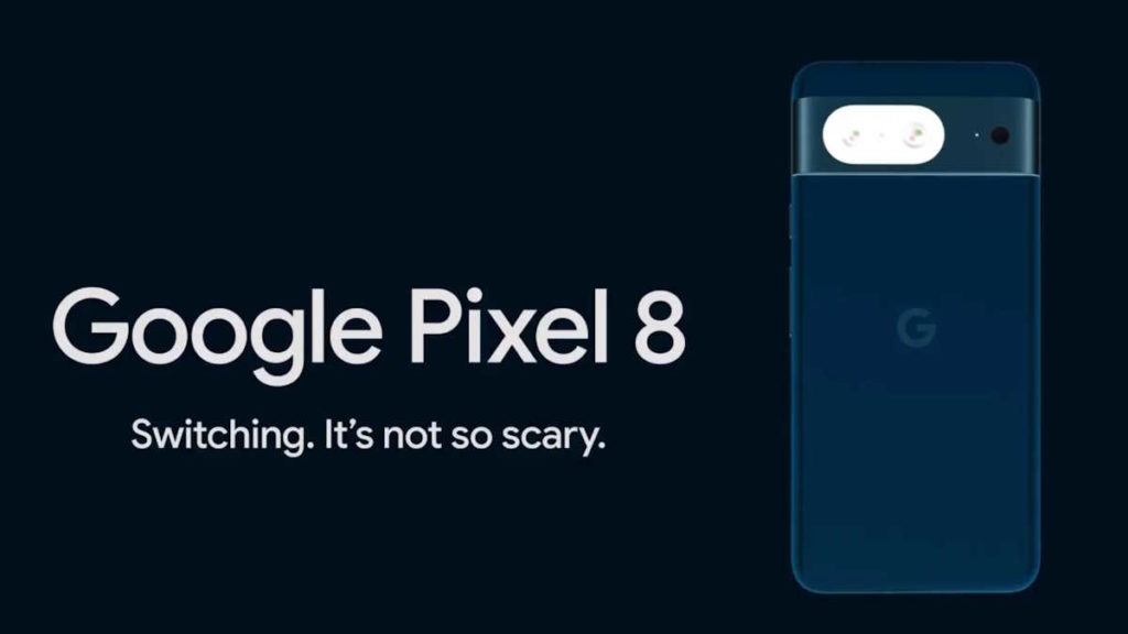 Pixel 8 Google Android mudar