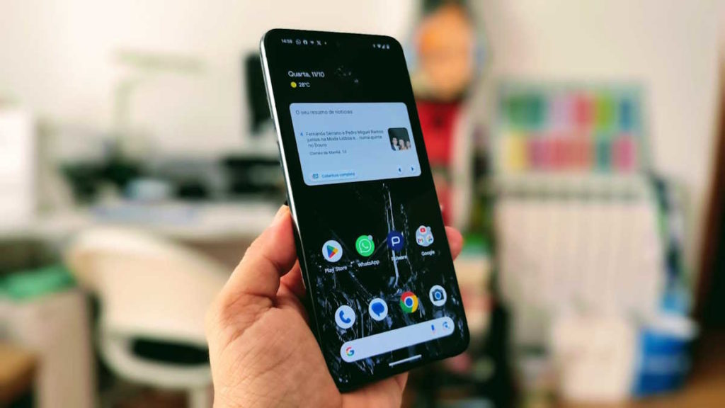 Android 14 Google Pixel atualização
