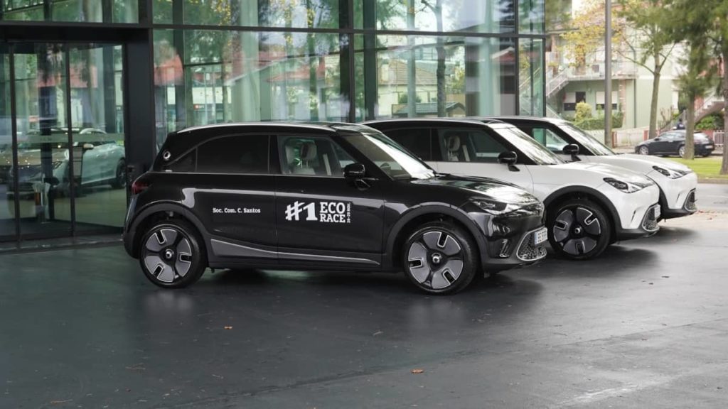 smart #1 comprovou autonomia estimada numa corrida de consumos