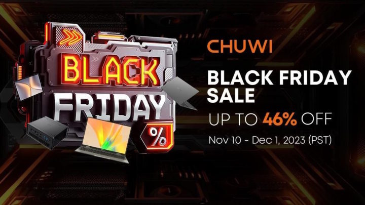 CHUWI inicia a campanha de Black Friday já a partir de dia 10 de novembro