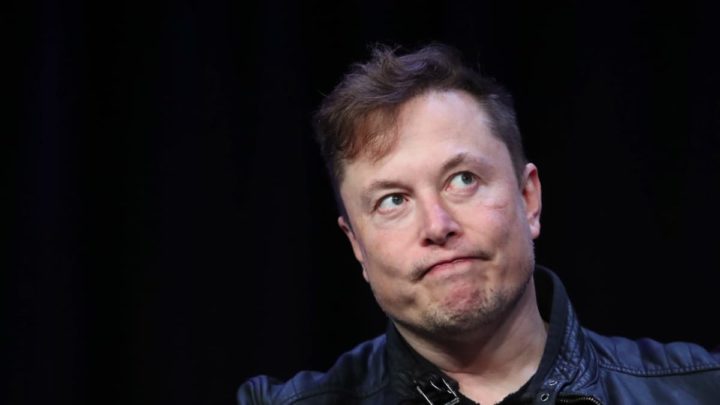 Imagem de Elon Musk, o dono da rede social X, antes Twitter