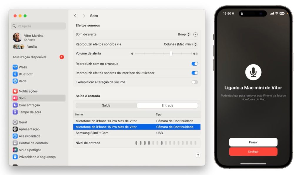 Dica: Saiba como pode utilizar o iPhone como microfone para um Mac