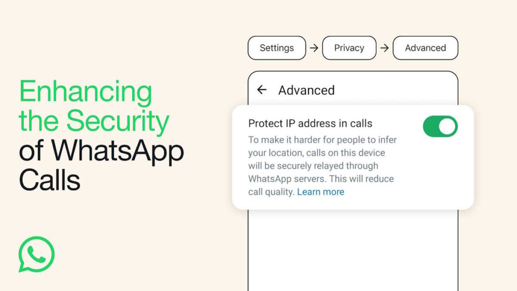 WhatsApp chamadas segurança privacidade novidades