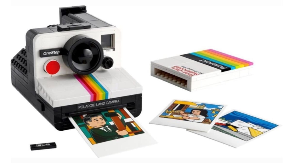 Leak revela parceria entre a LEGO e a Polaroid que promete impressionar os nostálgicos