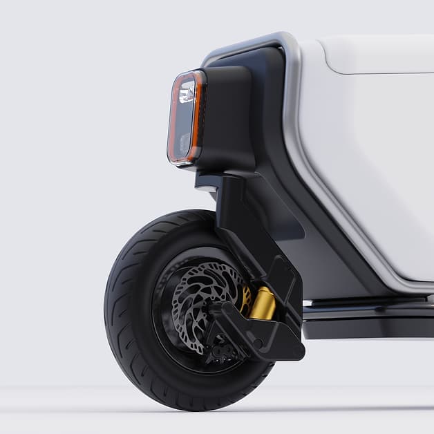 Imagem da scooter elétrica Scootility