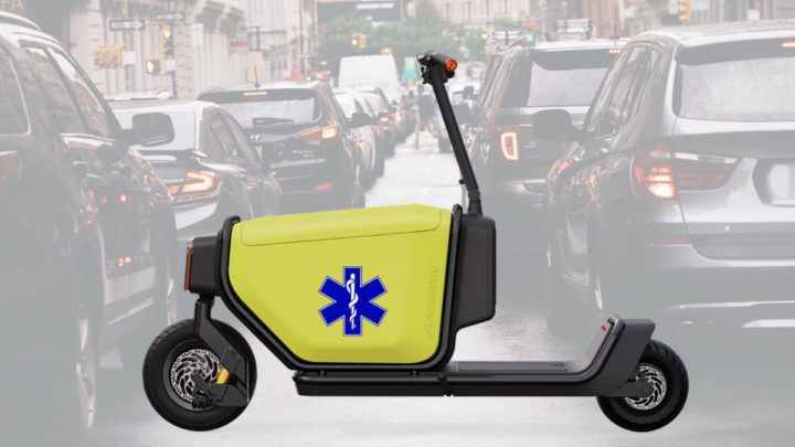 Imagem da scooter elétrica Scootility