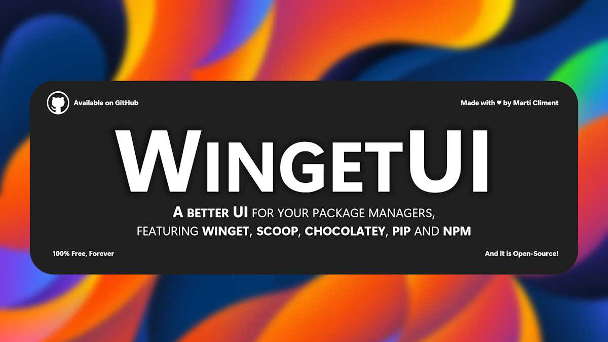 WingetUI: Atualizar as suas apps do Windows está ainda mais facil com estas novidades