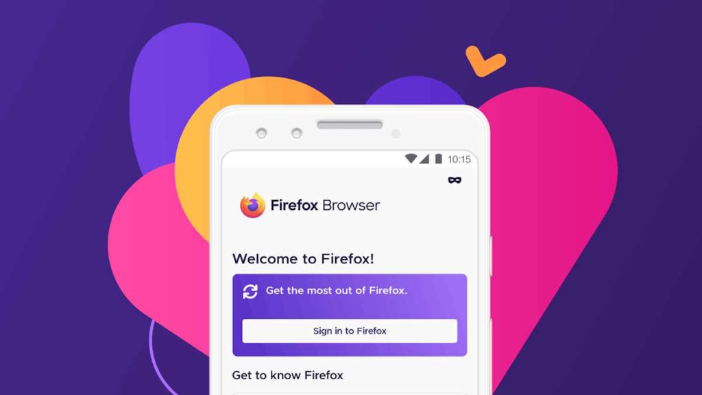 Firefox Android extensões Chrome