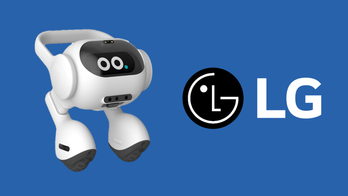 LG desenvolve robô de duas pernas alimentado por IA que pode tomar conta de animais