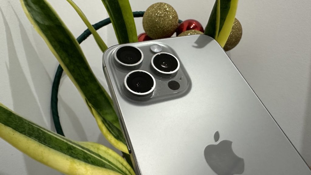 Dica: há uma linha no iPhone que o ajuda a ter fotografias alinhadas