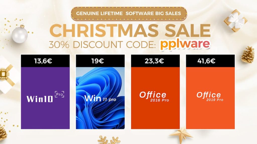 Consoada de Natal regada de grandes descontos em software, na SCDKey