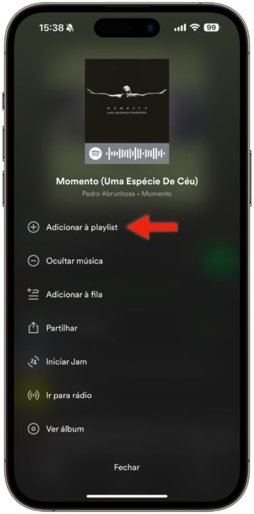 Imagem Spotify para offline