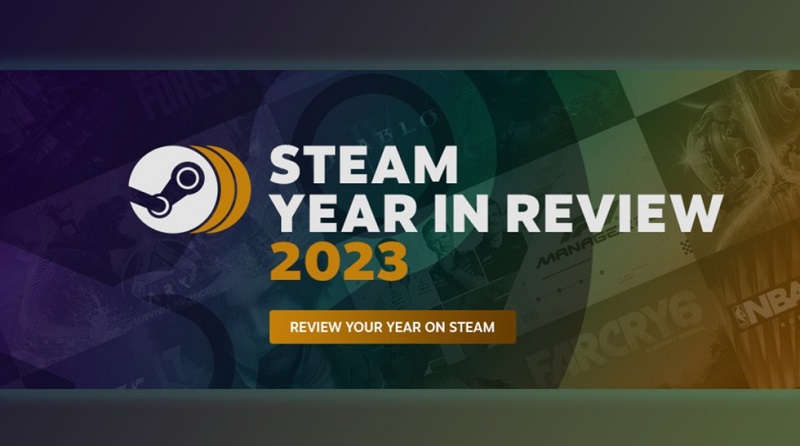 Veja a sua retrospetiva de jogos na Steam de 2023
