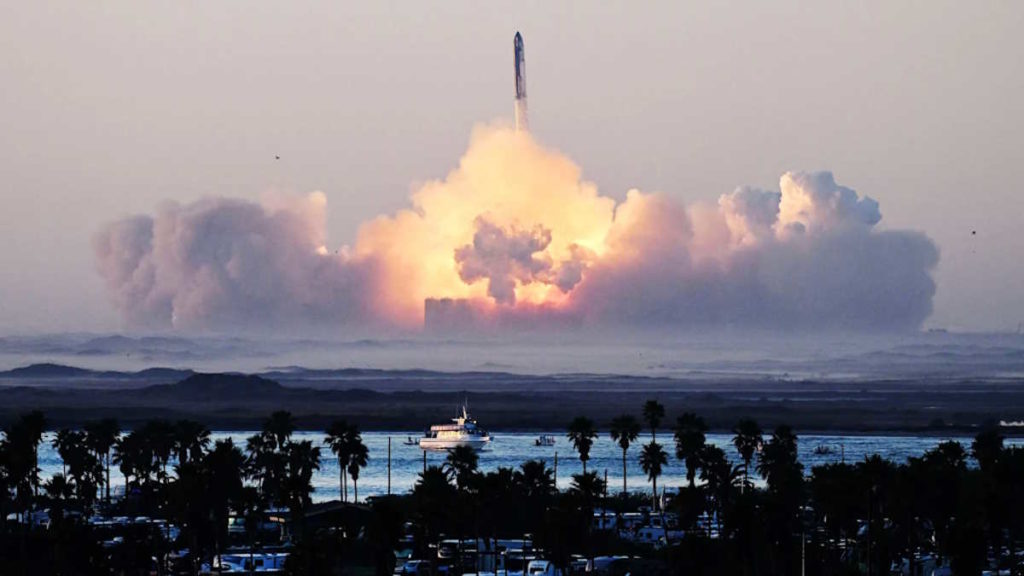 SpaceX Starship teste voo