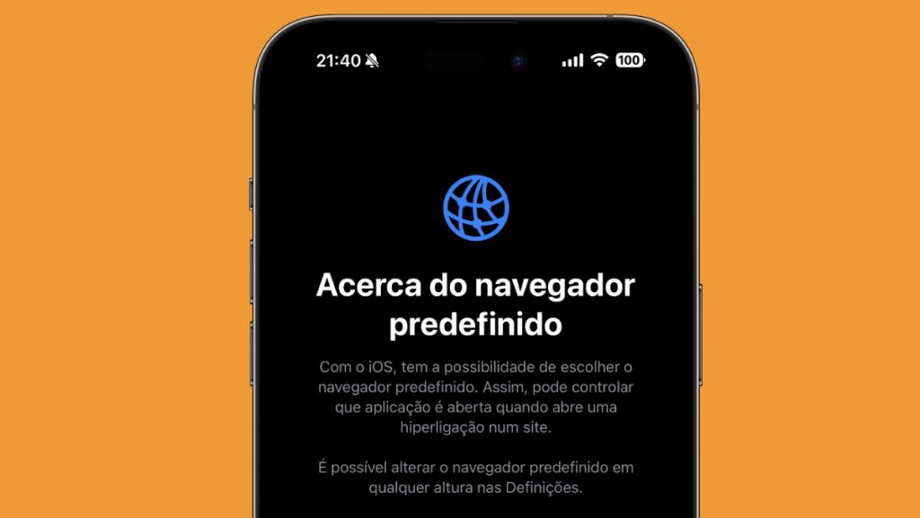 Nova beta do iOS 17.4 exige a escolha do navegador predefinido