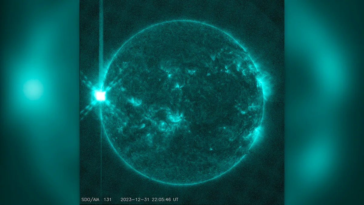 The monster solar flare X5 is the largest explosion to occur on the Sun since 2017