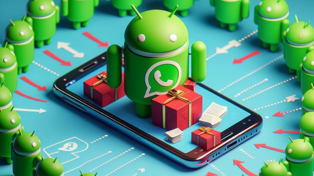 WhatsApp troca ficheiros Meta smartphones