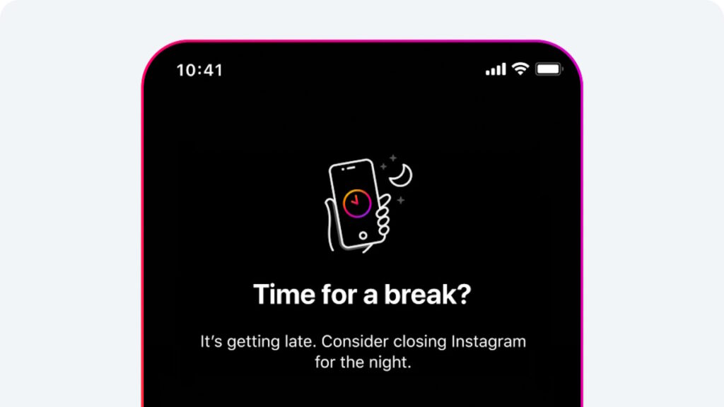 Instagram rede social tempo jovens alerta