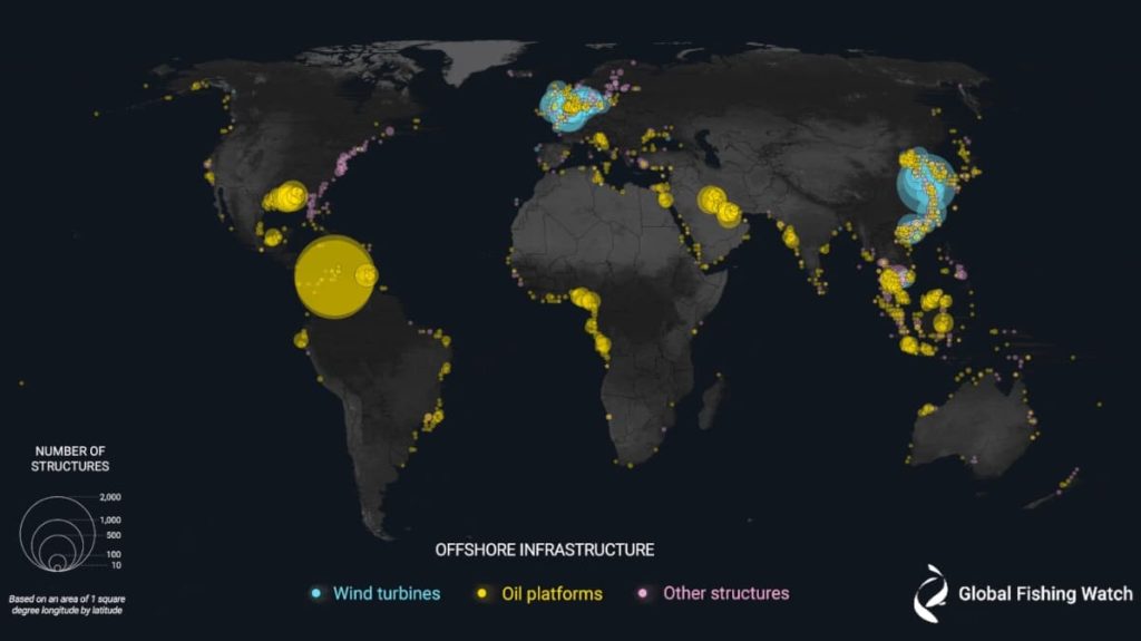 Há um mapa “espacial” criado com IA que revela toda a atividade legal (e ilegal) no mar