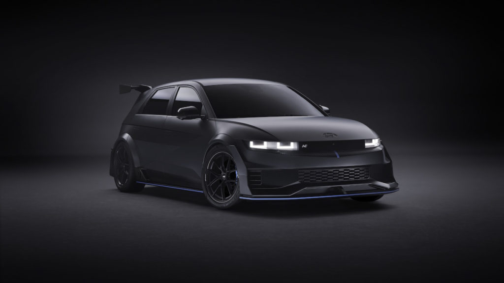Espreite o radical IONIQ 5 N NPX1, um concept da Hyundai desenhado para competir