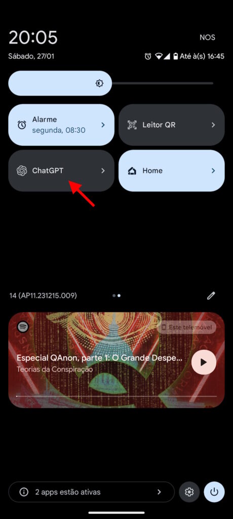 ChatGPT Android app respostas novidade