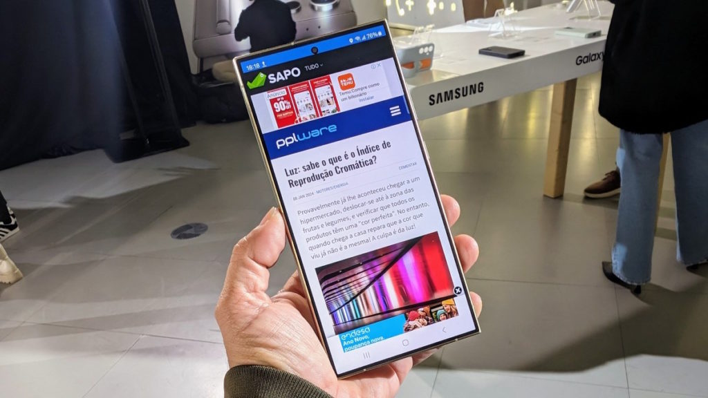 Samsung Galaxy S24 atualizações Android