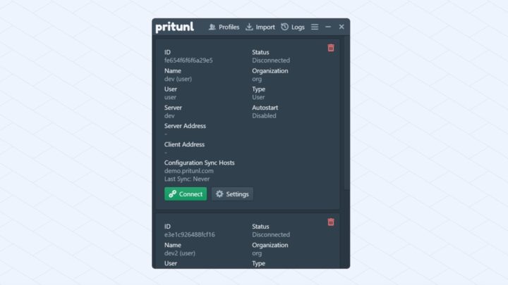 Pritunl: Cliente VPN Open Source e fácil de configurar...