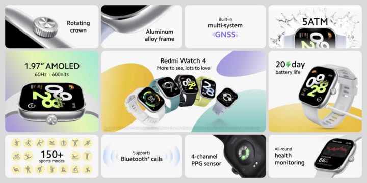 Redmi Watch 4 da Xiaomi