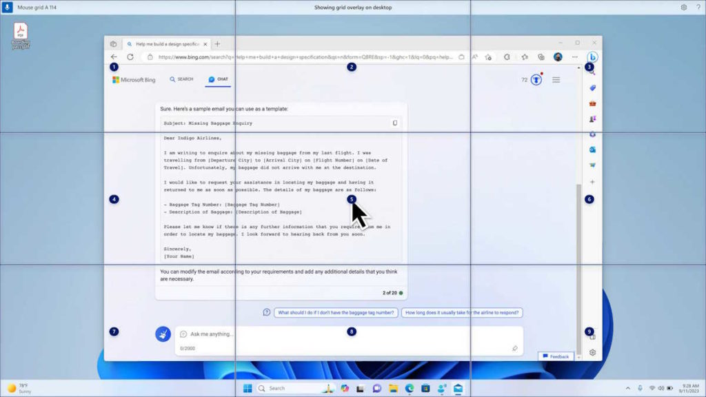Windows 11 atalhos de voz comandos Microsoft