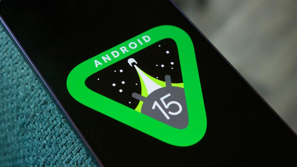 Android 15 Google modo paisagem