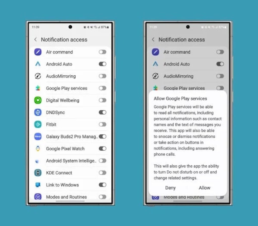 Android 15 códigos segurança Google