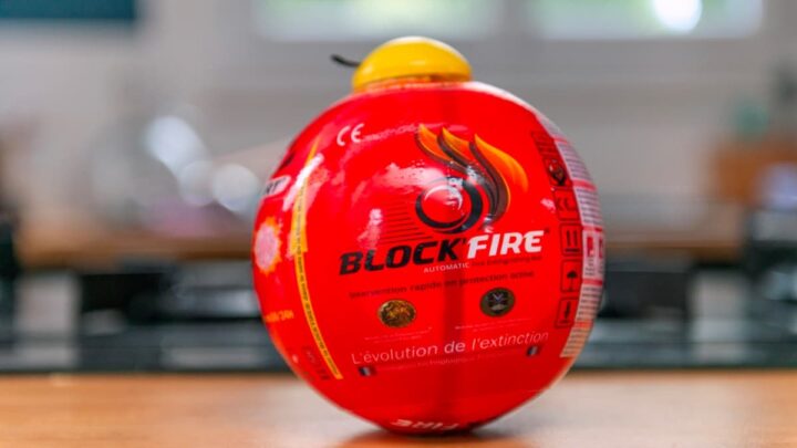 Imagem Block'Fire o balão extintor de incêndios