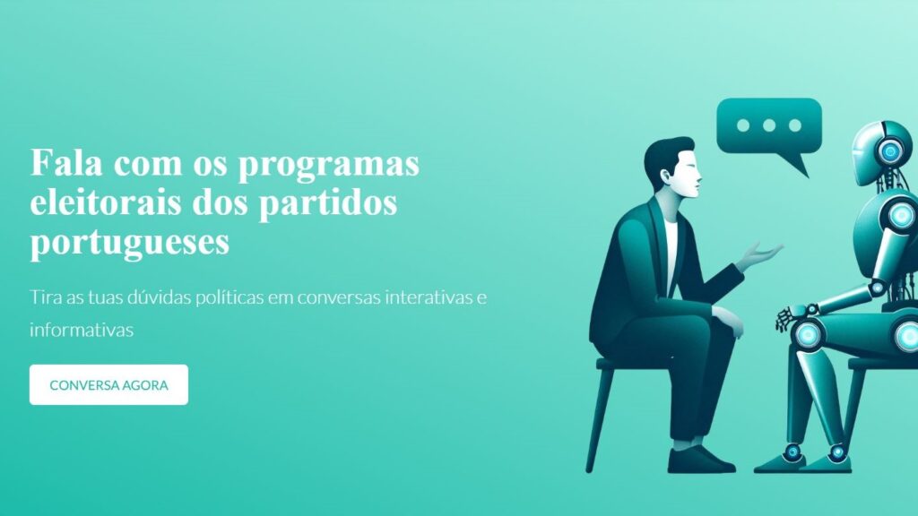 Este chatbot permite que fale com os programas eleitorais dos partidos
