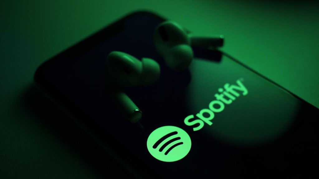 Spotify utilizadores ativos mensais streaming
