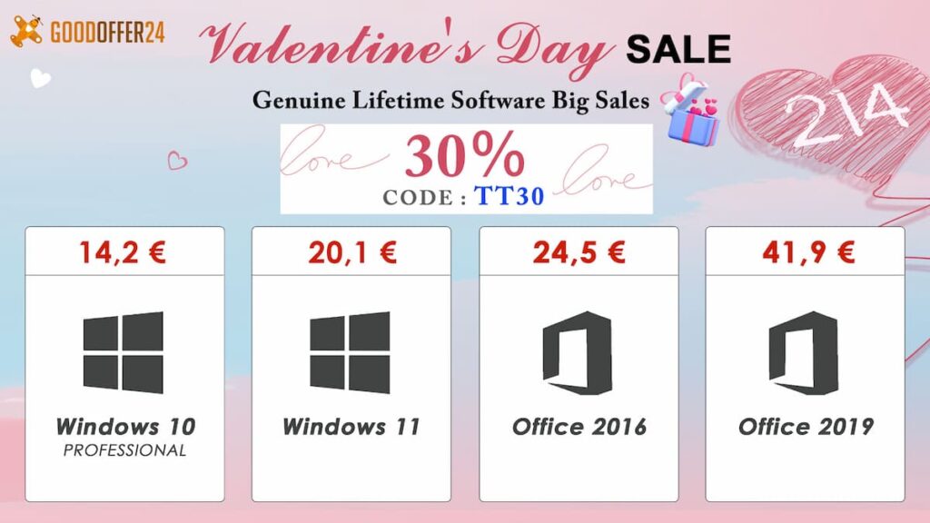 Da GoodOffer24 com amor! Windows, Office e muitos jogos. Adquira o melhor!