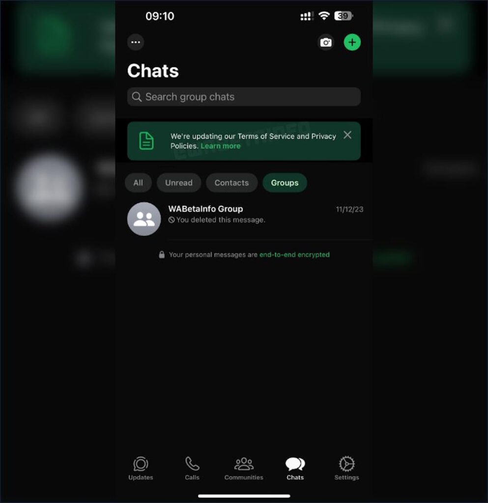 WhatsApp Europa polítias utilização privacidade