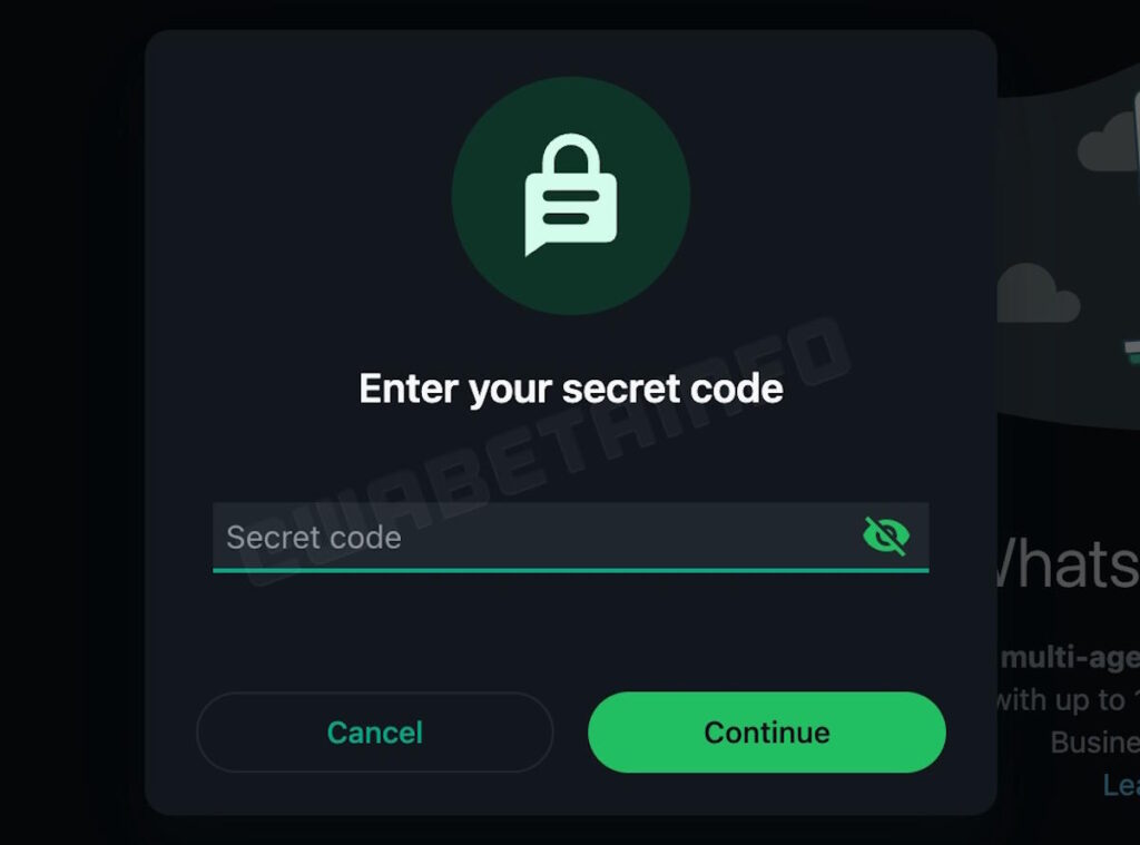 WhatsApp Web código secreto segurança