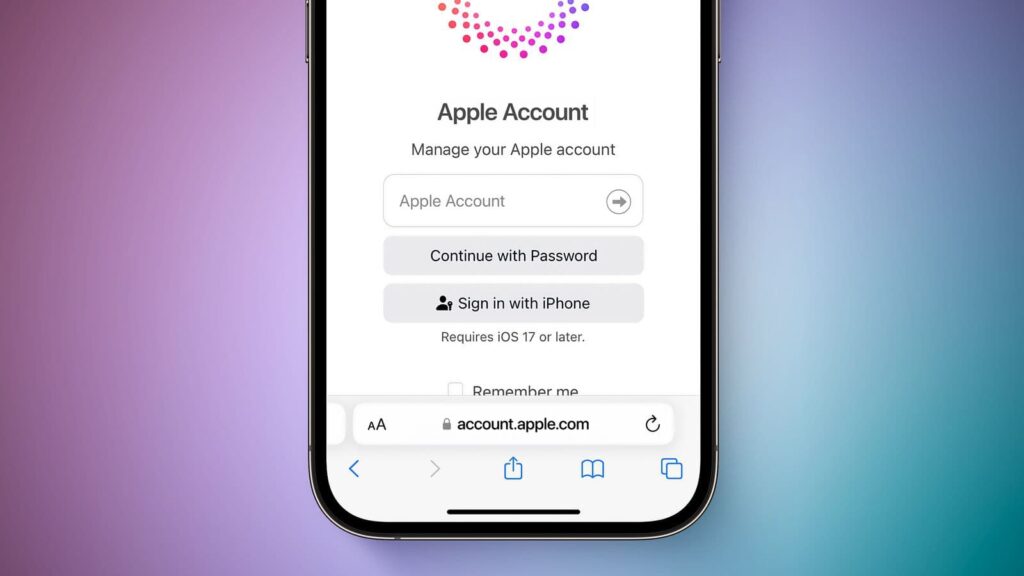 Apple ID muda para Apple Account no iOS 18?