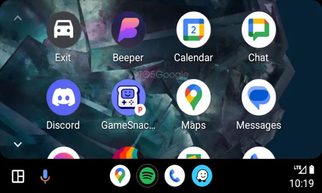 Android Auto Google carro parado apps
