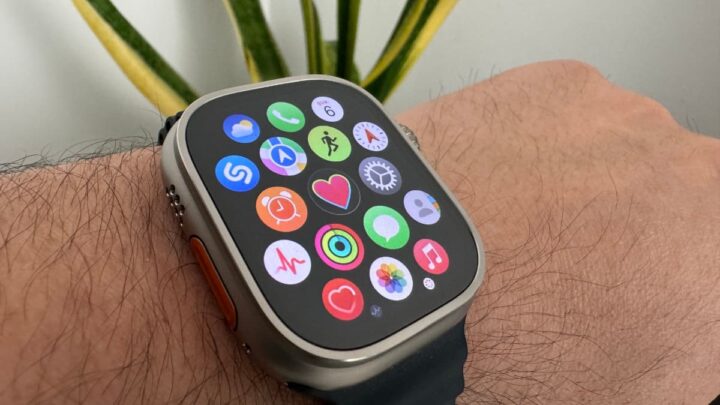 Ilustração de aplicações para o Apple Watch