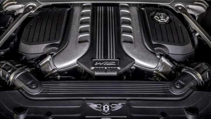 Recém-descontinuado motor W12 da Bentley
