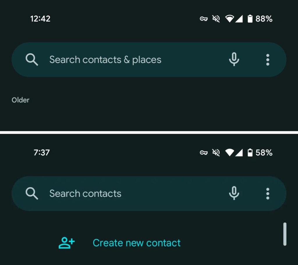 Lugares cerca del teléfono Android de Google